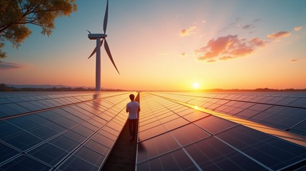 Construire l'avenir avec les énergies renouvelables durables