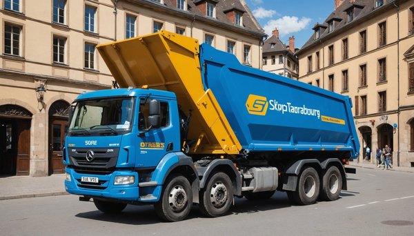 Tarifs compétitifs pour la location de bennes à strasbourg